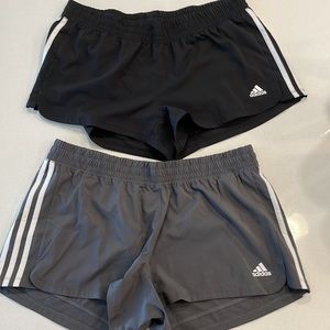 Adidas Aeroready shorts set. gray and black sz L